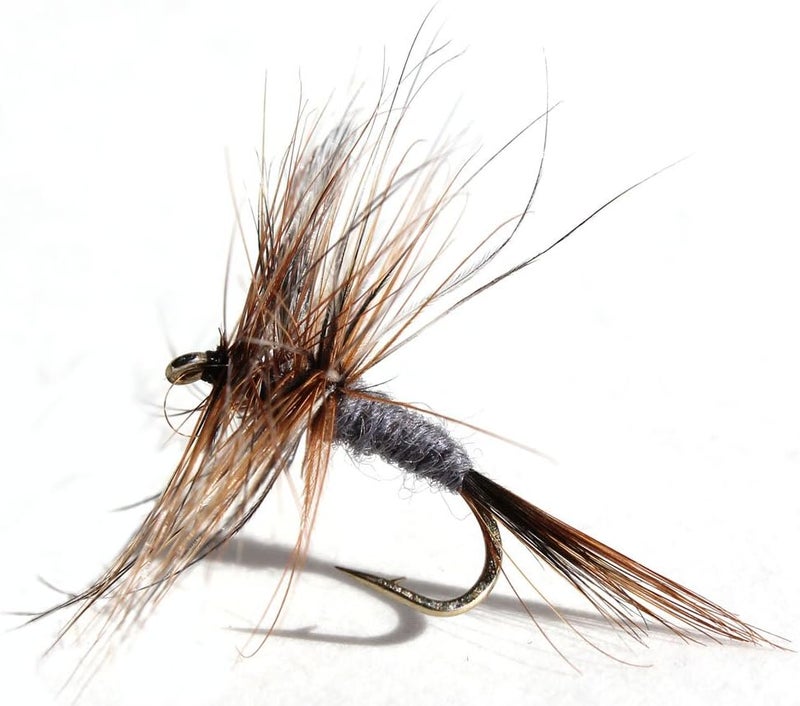 Adams Assortment Trout Fishing Flies (1-Dozen) Black